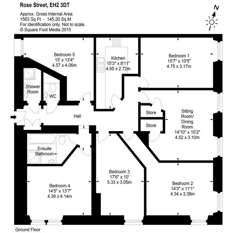 Rose Street Residence Edimburgo Quarto foto